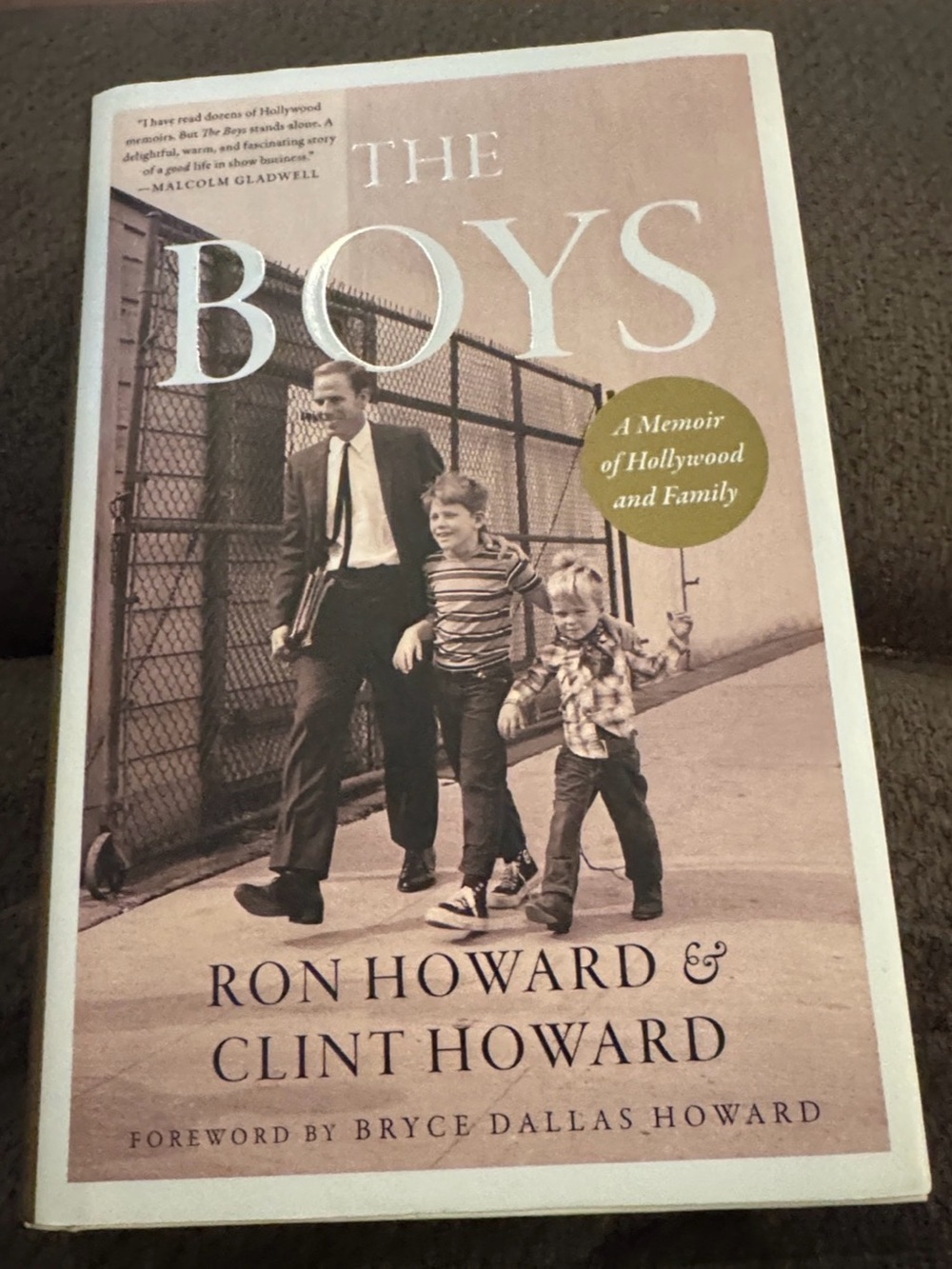 The Boys by Ron Howard & Clint Howard — Beige Hardcover Memoir